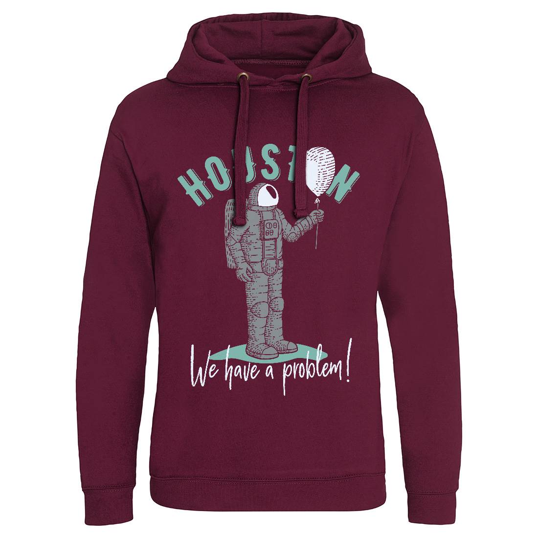 Huston Problem Mens Hoodie Without Pocket Space B342