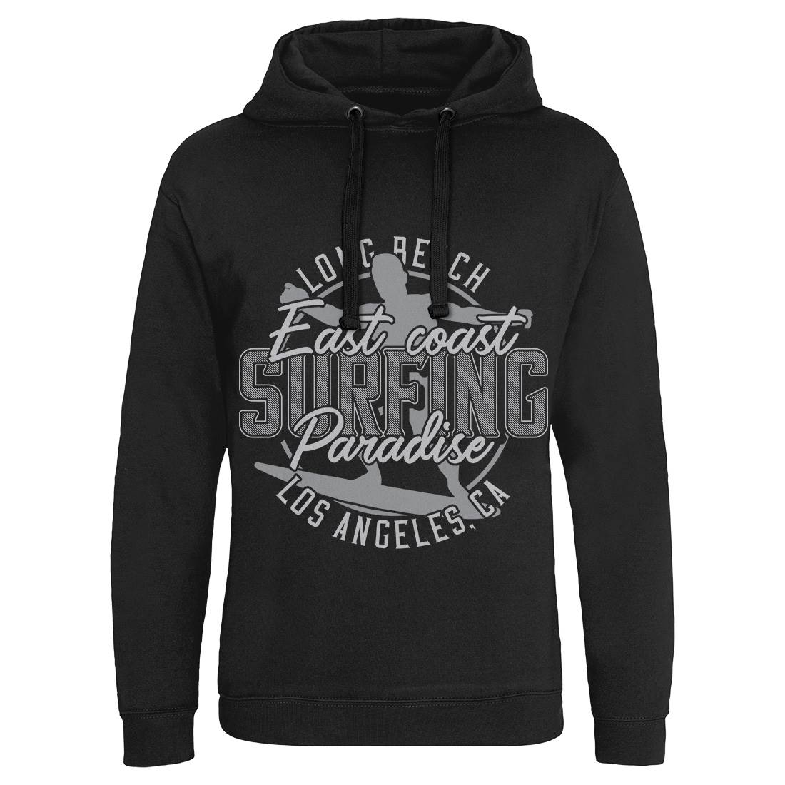 Long Beach Surfing Mens Hoodie Without Pocket Surf B358