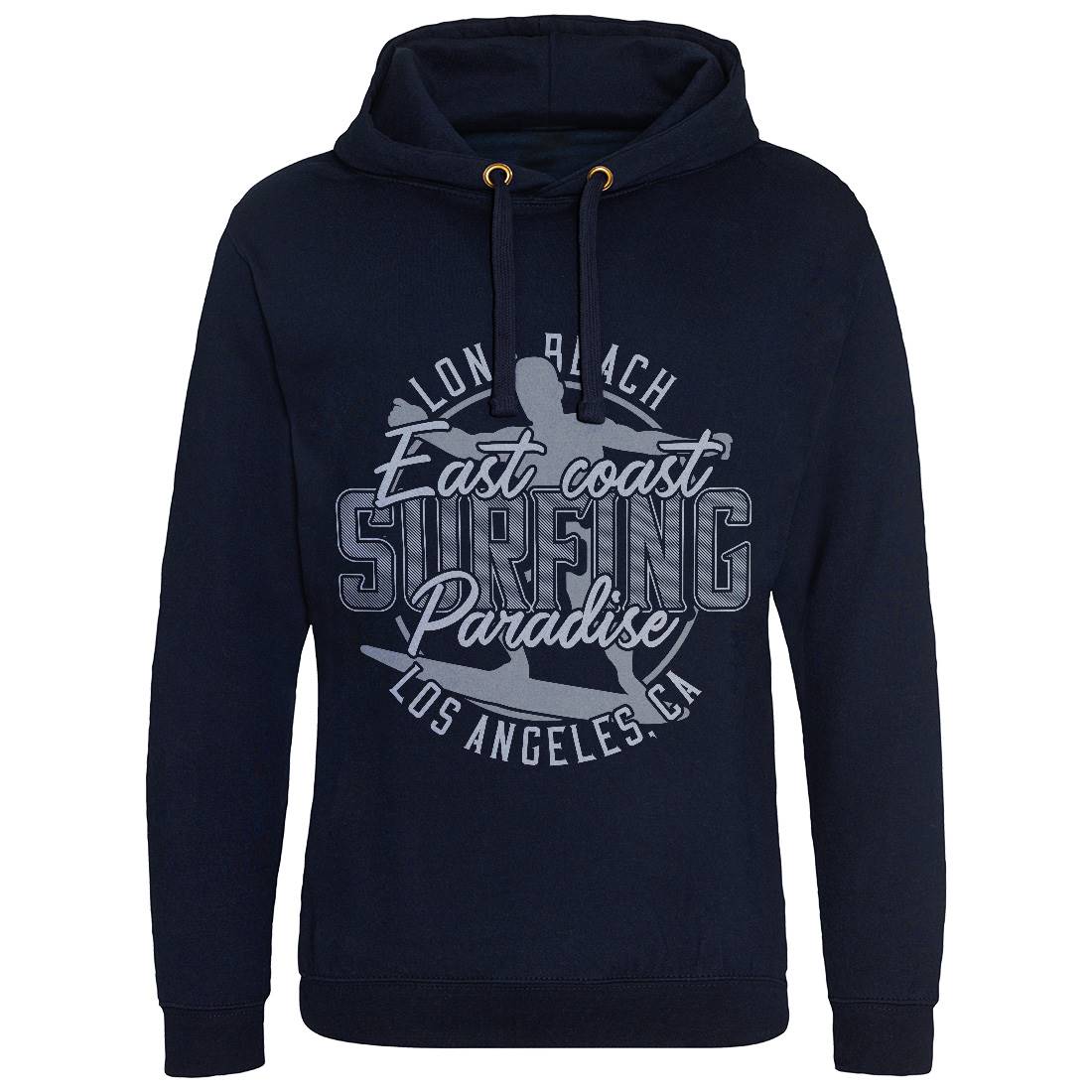 Long Beach Surfing Mens Hoodie Without Pocket Surf B358