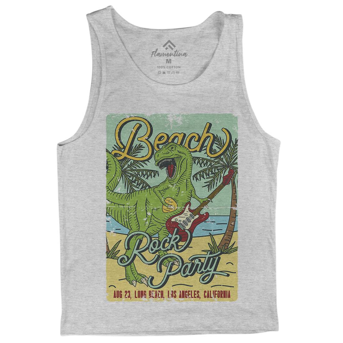 Beach Party Mens Tank Top Vest Music B360