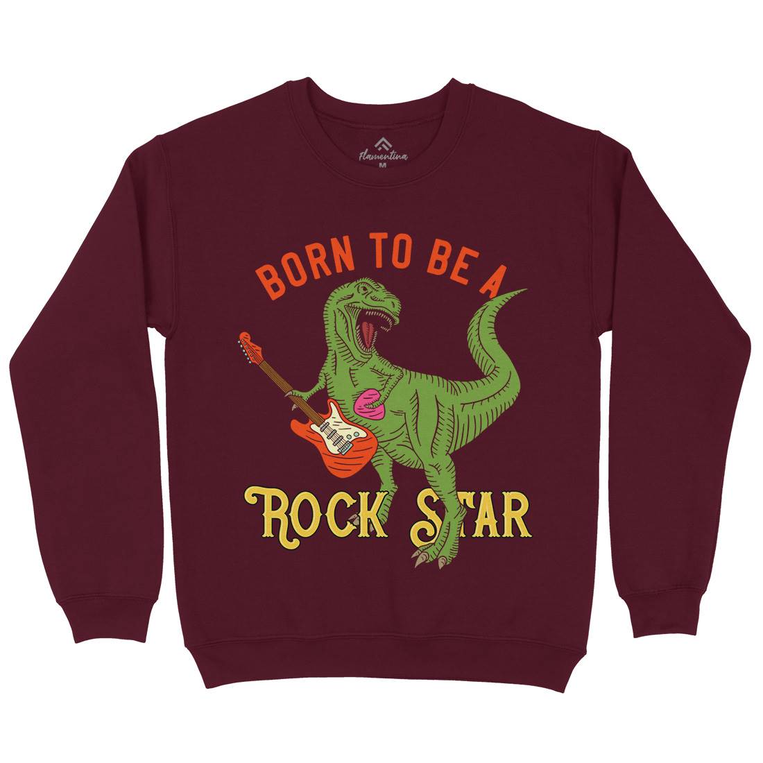 Rock Star Kids Crew Neck Sweatshirt Music B362