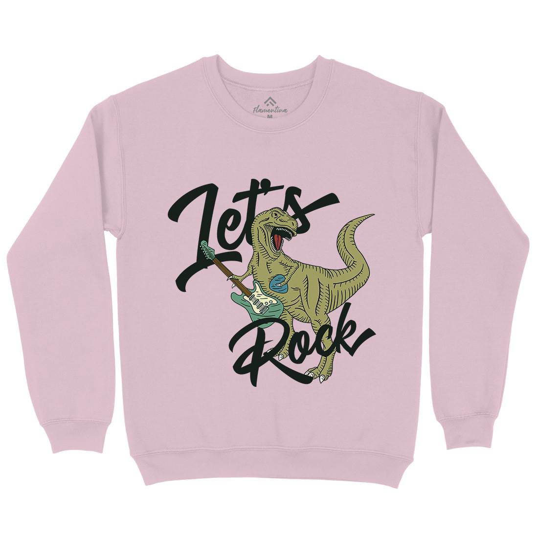 Let&#39;s Rock Kids Crew Neck Sweatshirt Music B363