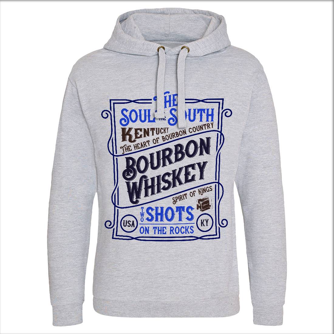 Whiskey Mens Hoodie Without Pocket Drinks B371