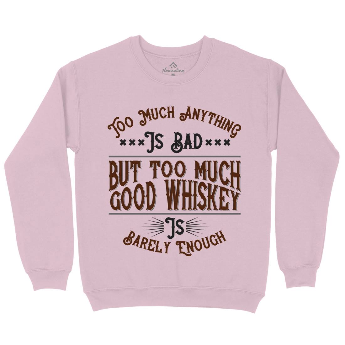 Good Whiskey Kids Crew Neck Sweatshirt Drinks B372