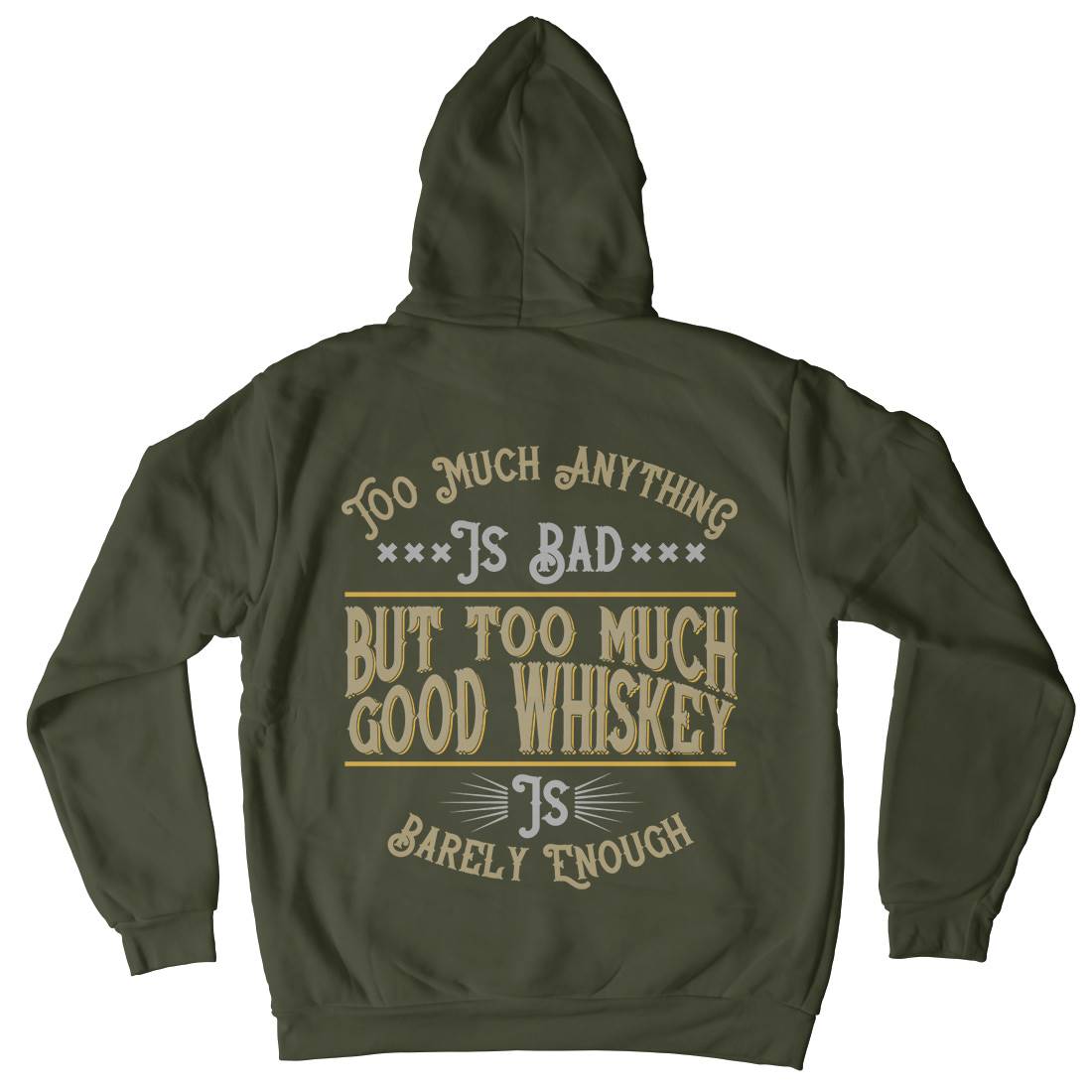 Good Whiskey Kids Crew Neck Hoodie Drinks B372