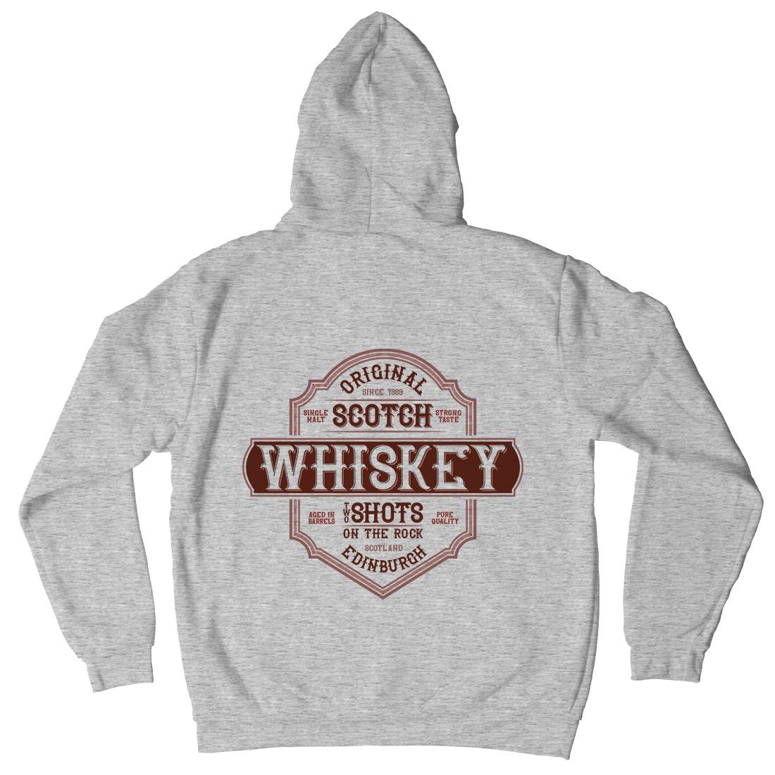 Scotch Whiskey Mens Hoodie With Pocket Drinks B373