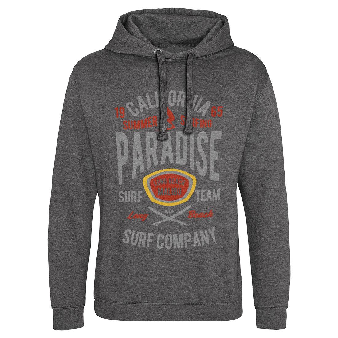 California Summer Surfing Paradise Mens Hoodie Without Pocket Surf B387