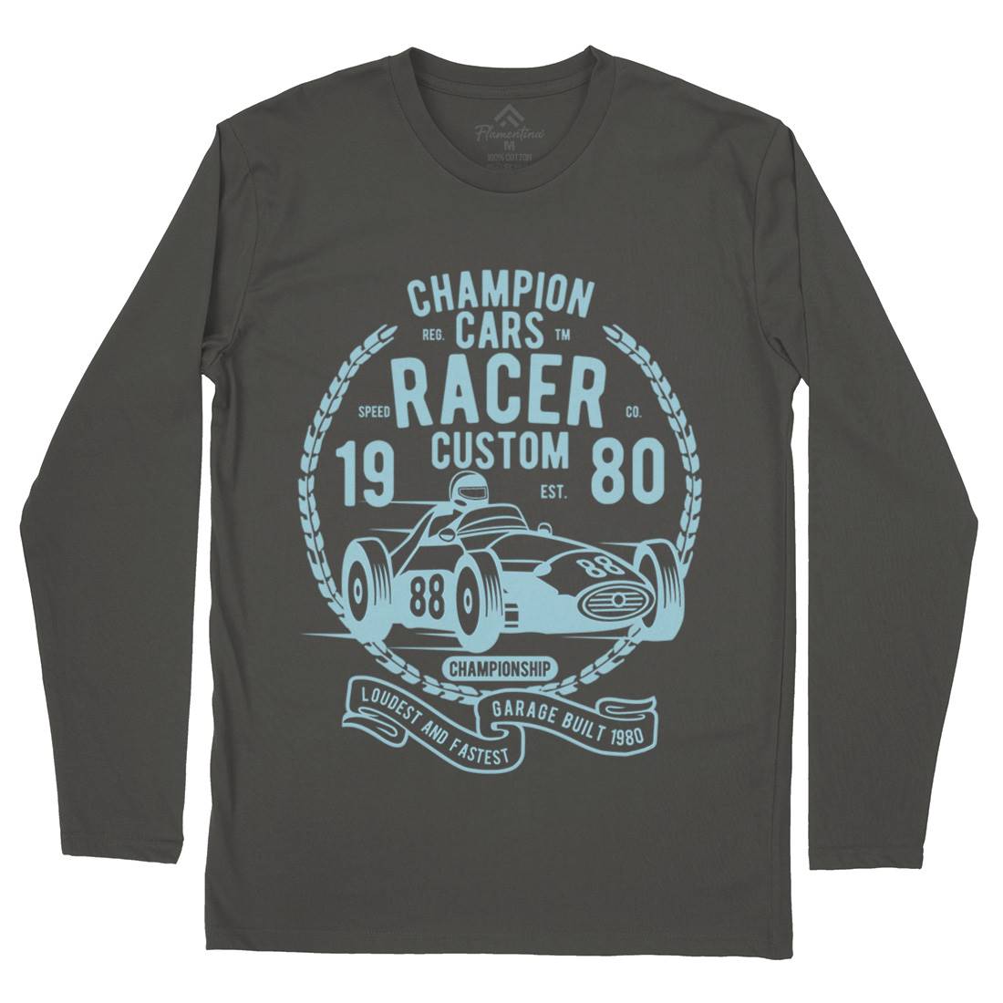 Champion Cars Racer Mens Long Sleeve T-Shirt Cars B395