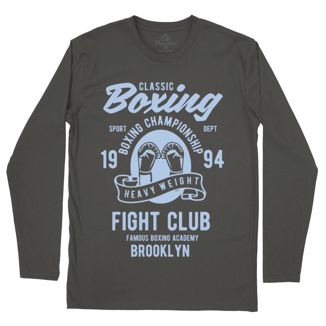 Classic Boxing Mens Long Sleeve T-Shirt Sport B397