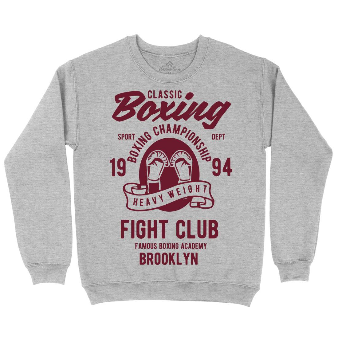 Classic Boxing Kids Crew Neck Sweatshirt Sport B397
