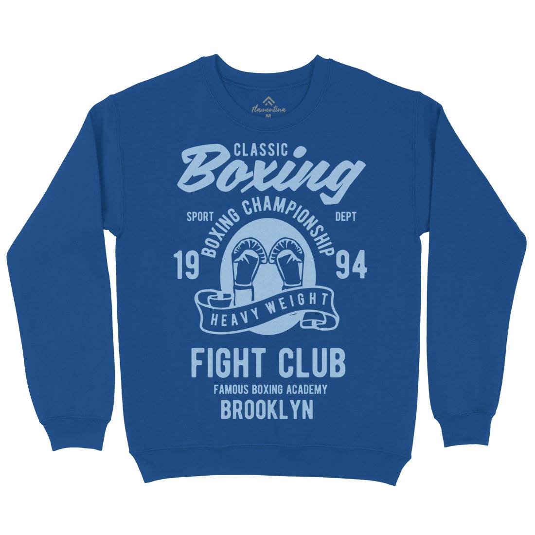 Classic Boxing Mens Crew Neck Sweatshirt Sport B397