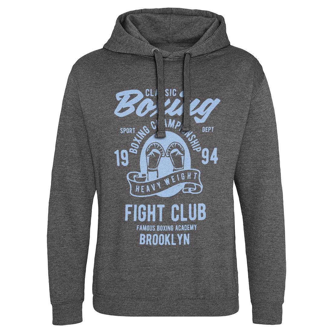 Classic Boxing Mens Hoodie Without Pocket Sport B397
