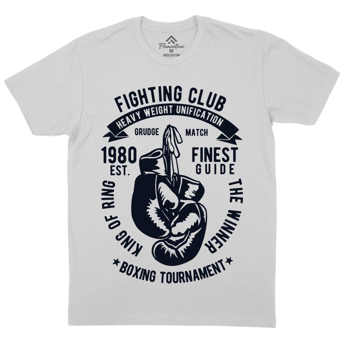 Fighting Club Mens Crew Neck T-Shirt Sport B402
