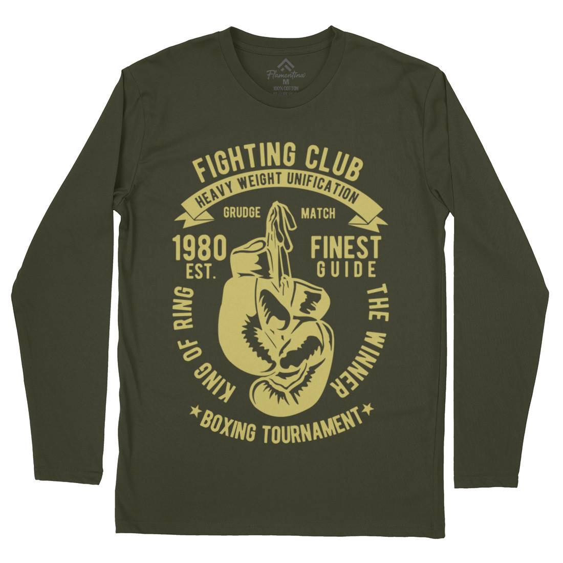 Fighting Club Mens Long Sleeve T-Shirt Sport B402
