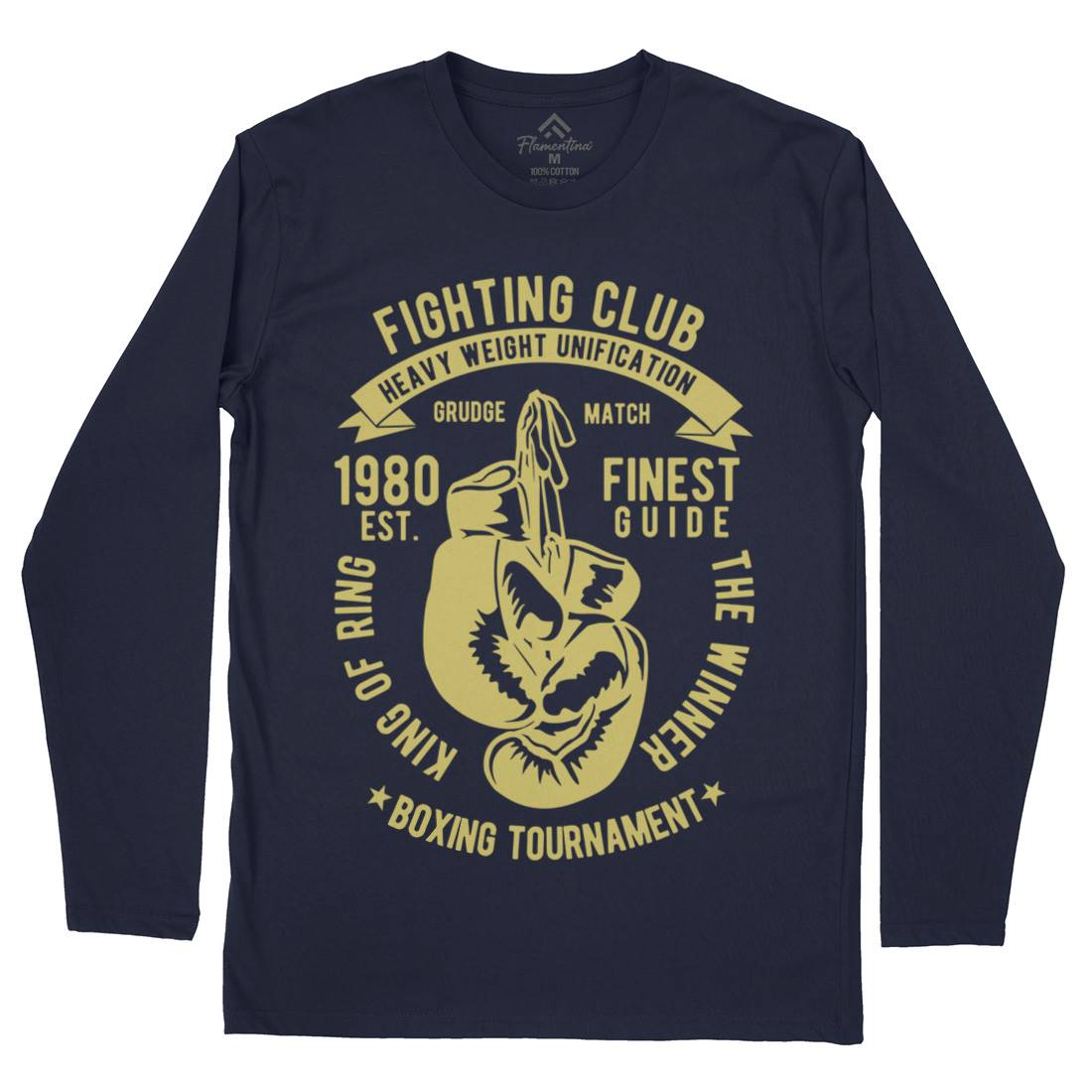 Fighting Club Mens Long Sleeve T-Shirt Sport B402