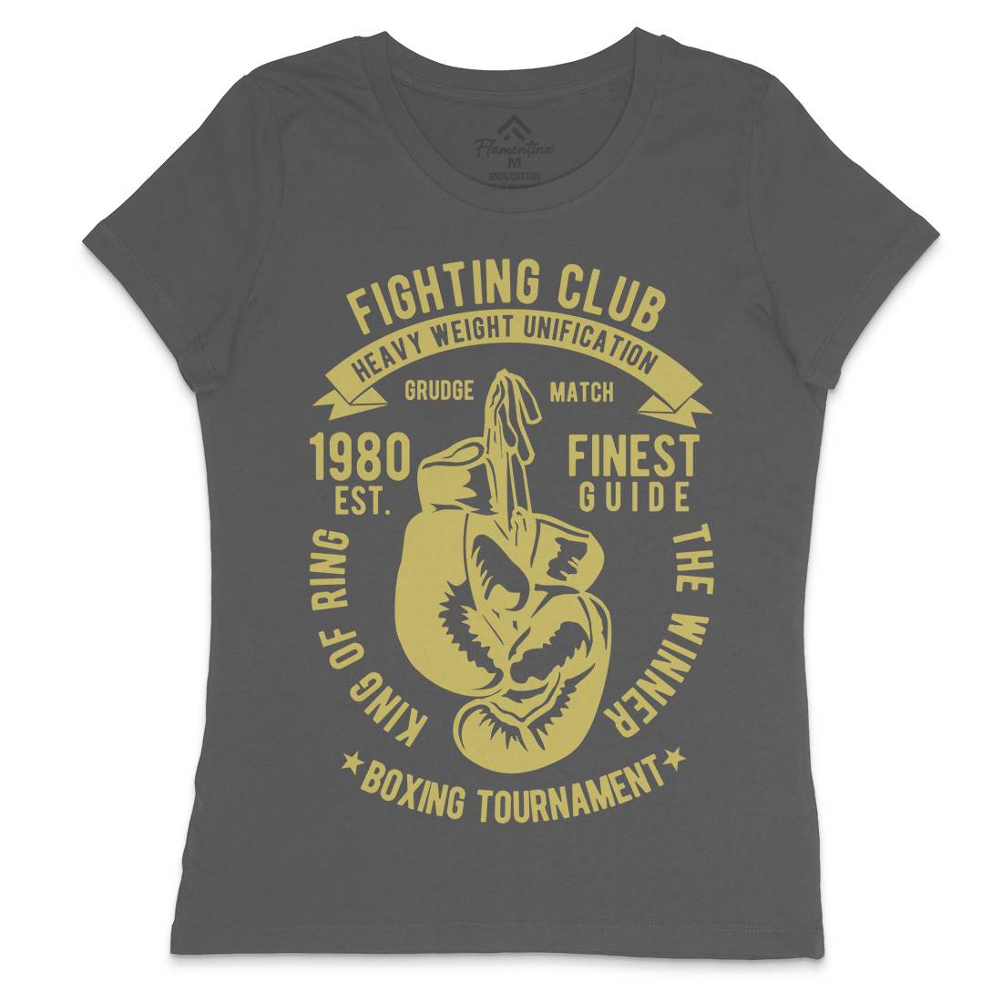 Fighting Club Womens Crew Neck T-Shirt Sport B402