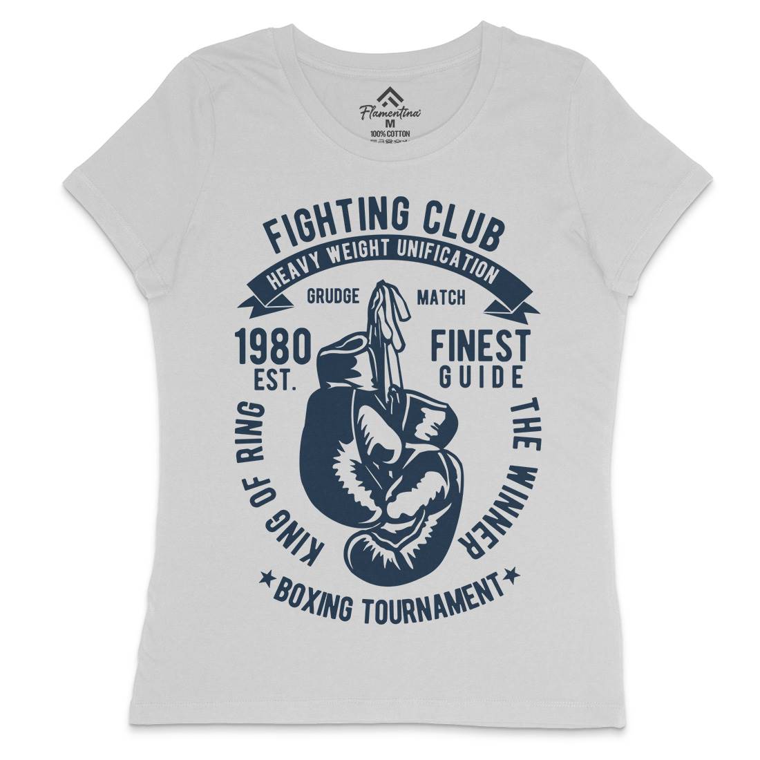 Fighting Club Womens Crew Neck T-Shirt Sport B402