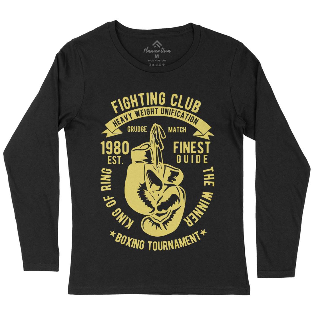 Fighting Club Womens Long Sleeve T-Shirt Sport B402