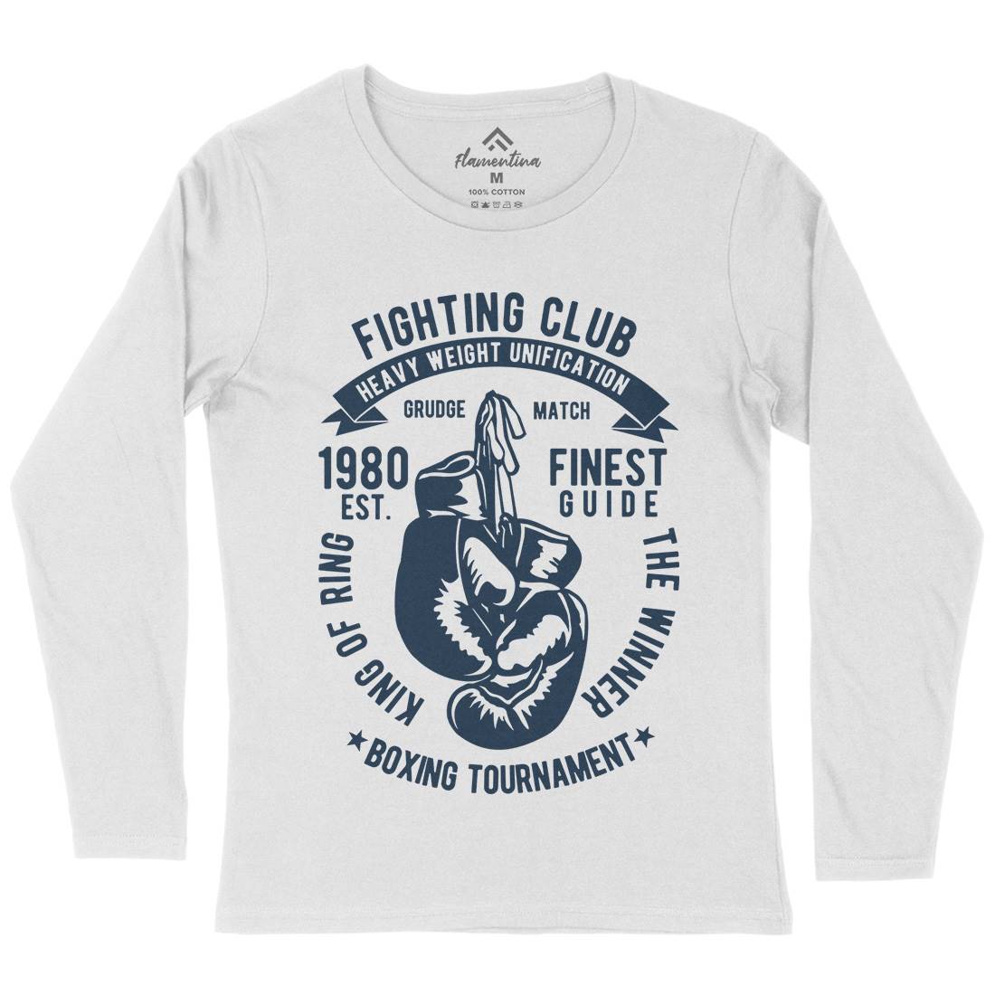 Fighting Club Womens Long Sleeve T-Shirt Sport B402