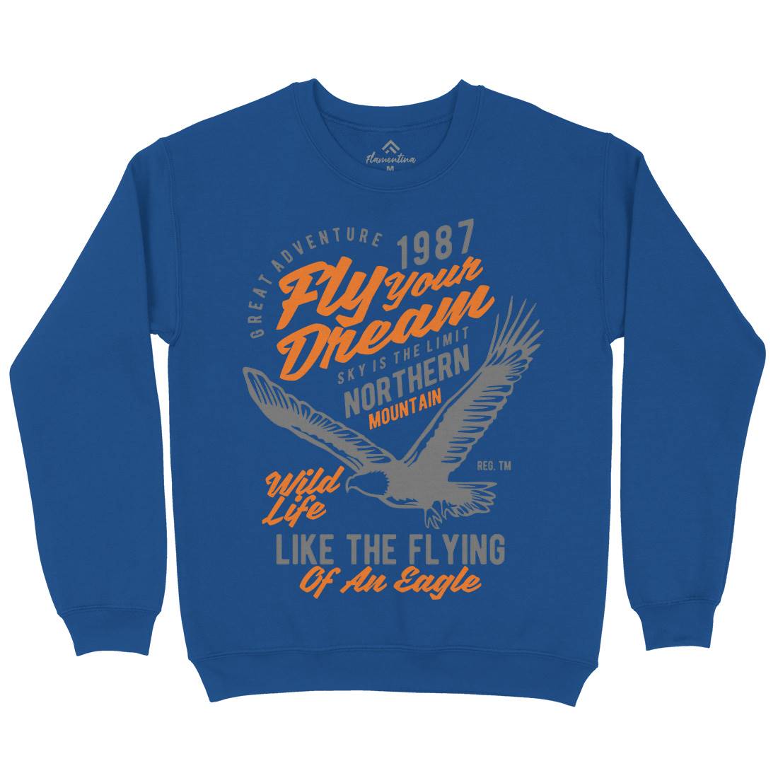 Fly Your Dream Kids Crew Neck Sweatshirt Animals B404