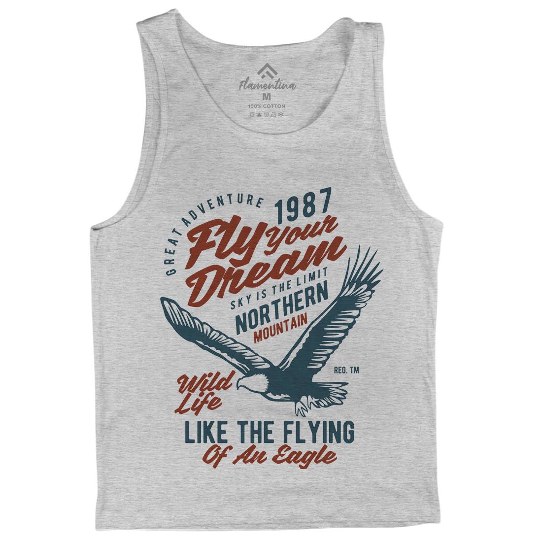 Fly Your Dream Mens Tank Top Vest Animals B404