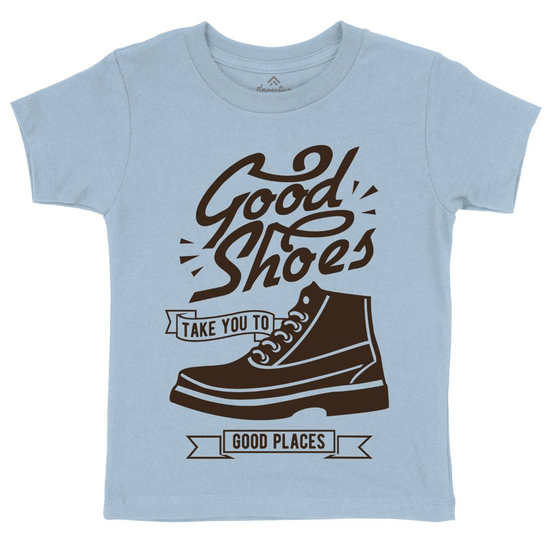 Good Shoes Kids Crew Neck T-Shirt Retro B407