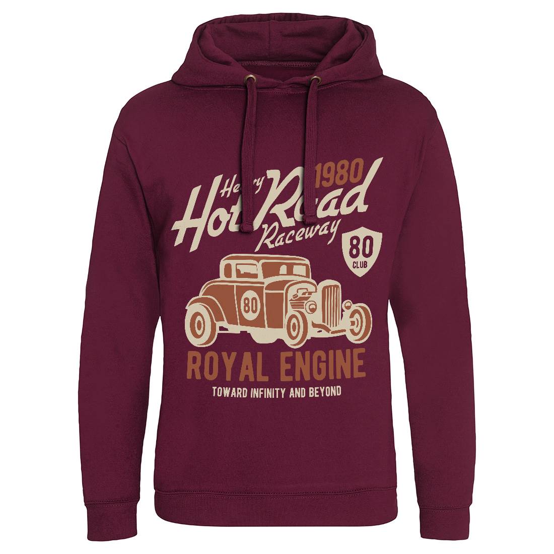 Heavy Hot Road Mens Hoodie Without Pocket Cars B411