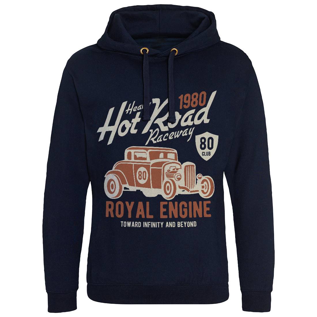 Heavy Hot Road Mens Hoodie Without Pocket Cars B411