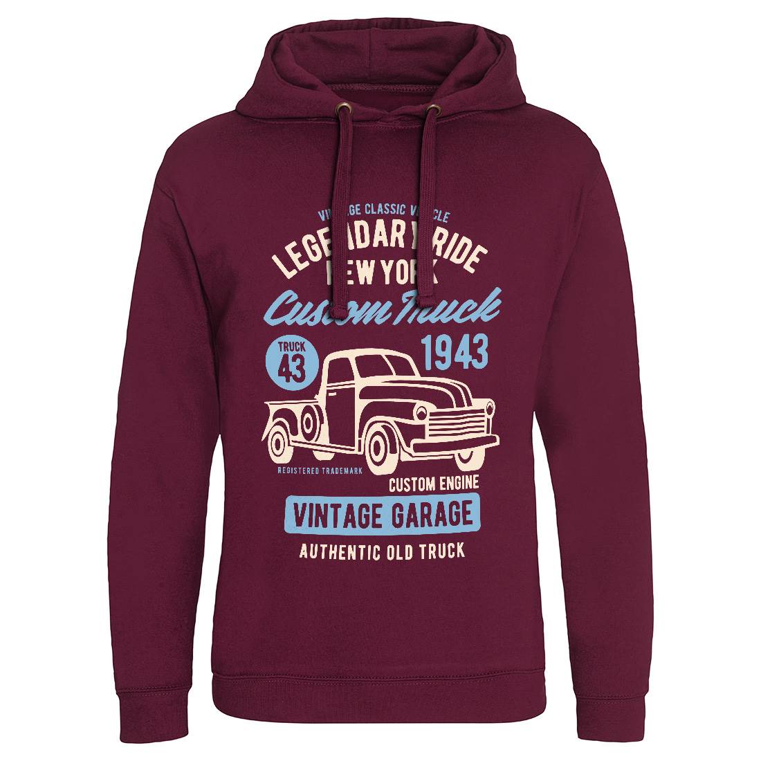 Legendary Ride Custom Truck Mens Hoodie Without Pocket Cars B415