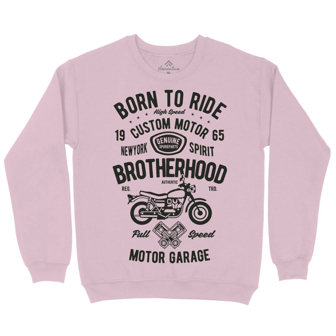 Brotherhood Kids Crew Neck Sweatshirt Motorcycles B423