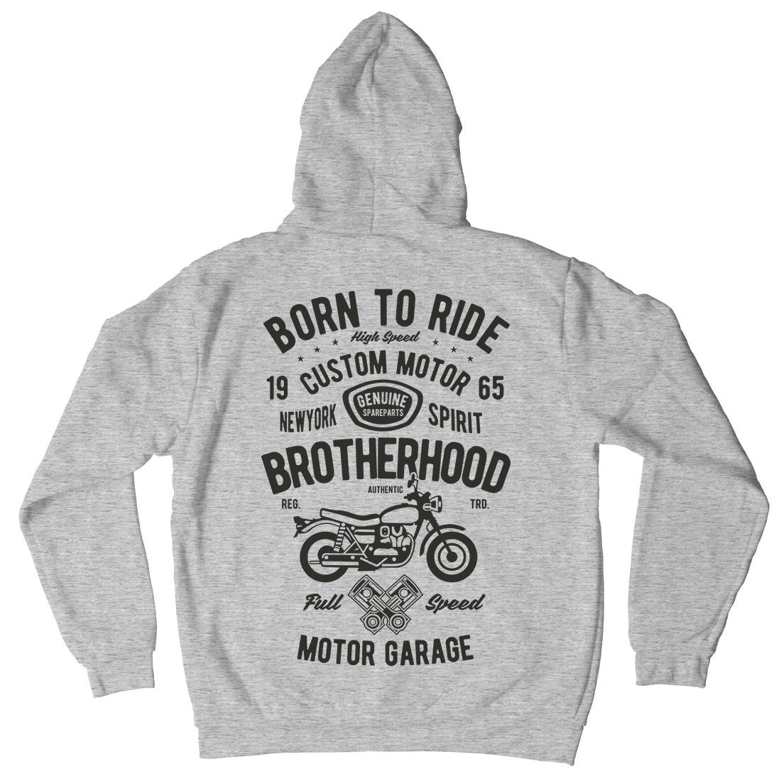 Brotherhood Kids Crew Neck Hoodie Motorcycles B423
