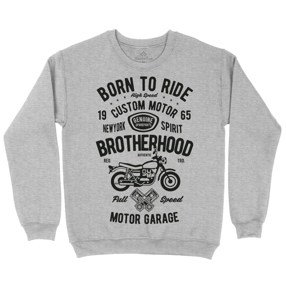 Brotherhood Kids Crew Neck Sweatshirt Motorcycles B423