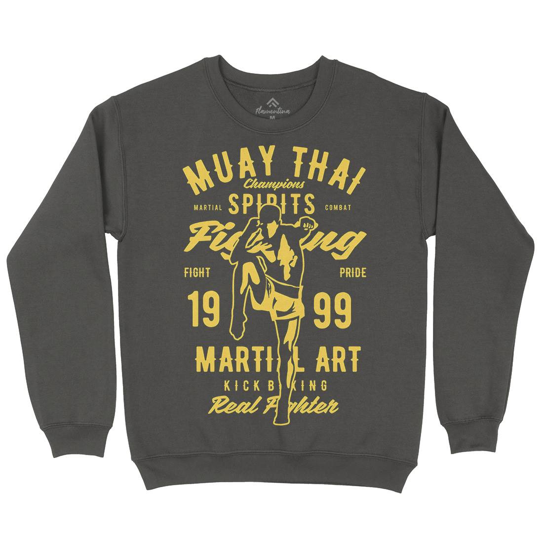 Muay Thai Kids Crew Neck Sweatshirt Sport B427