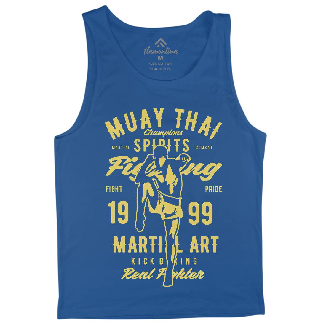 Muay Thai Mens Tank Top Vest Sport B427