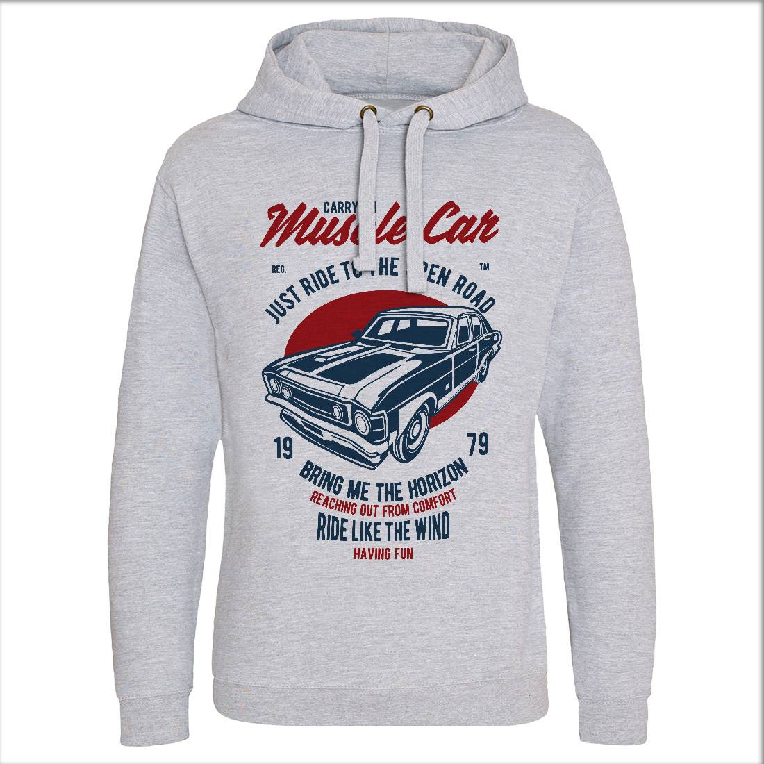 Muscle Car Mens Hoodie Without Pocket Cars B428
