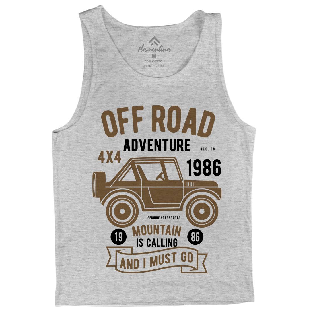 Off Road Adventure Mens Tank Top Vest Cars B432