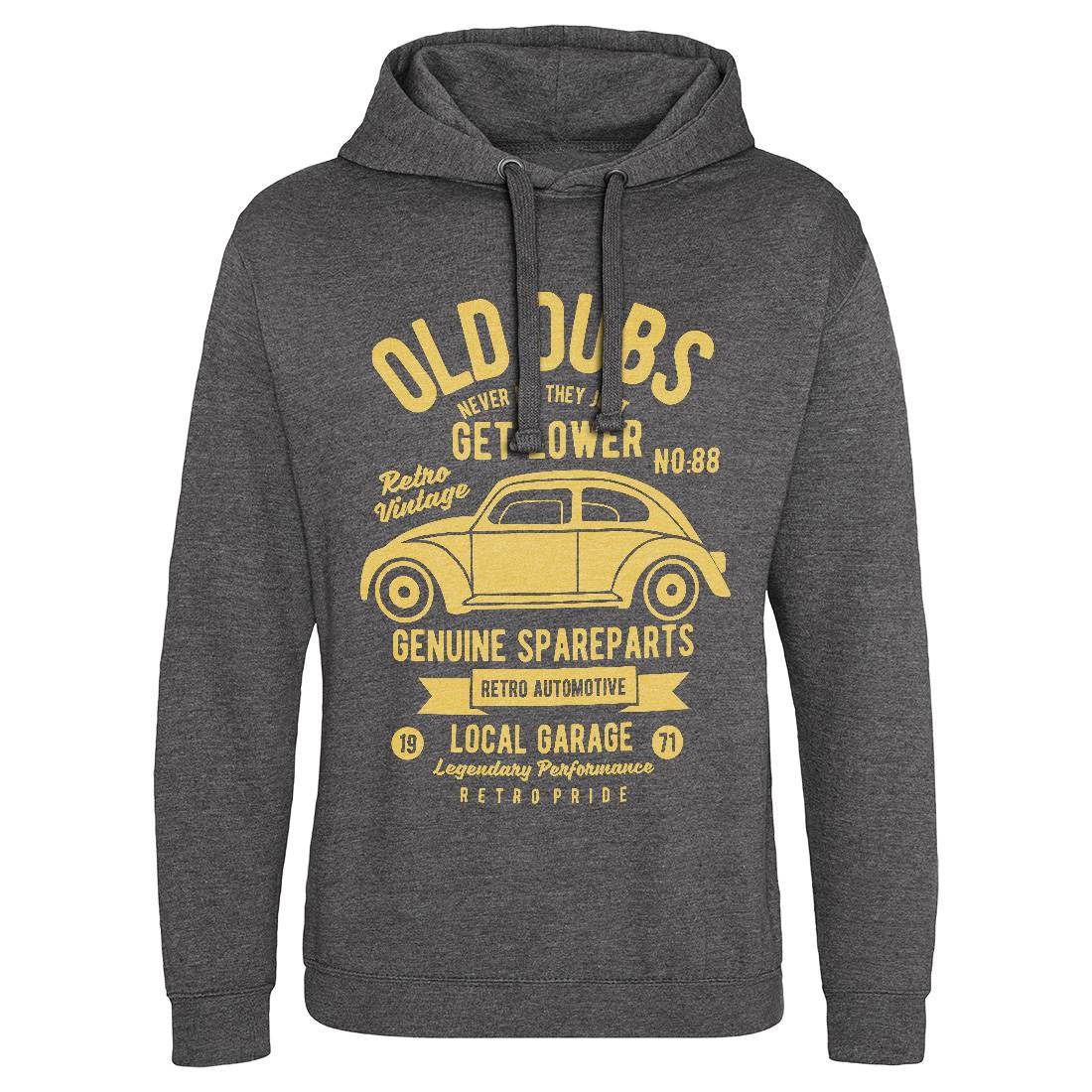 Old Dubs Mens Hoodie Without Pocket Cars B434
