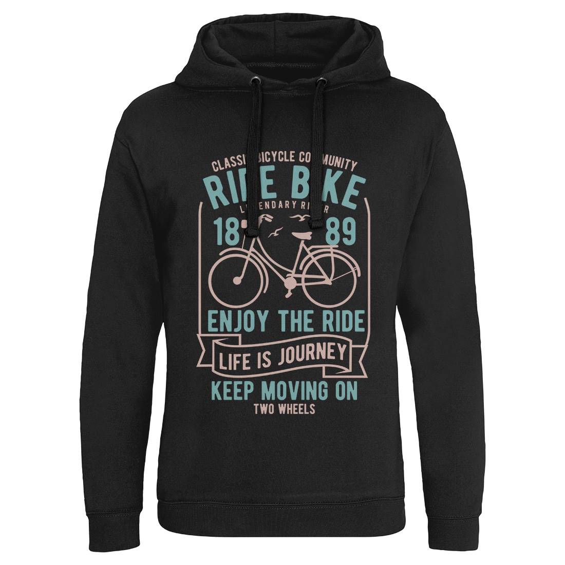 Ride Bike Mens Hoodie Without Pocket Bikes B438
