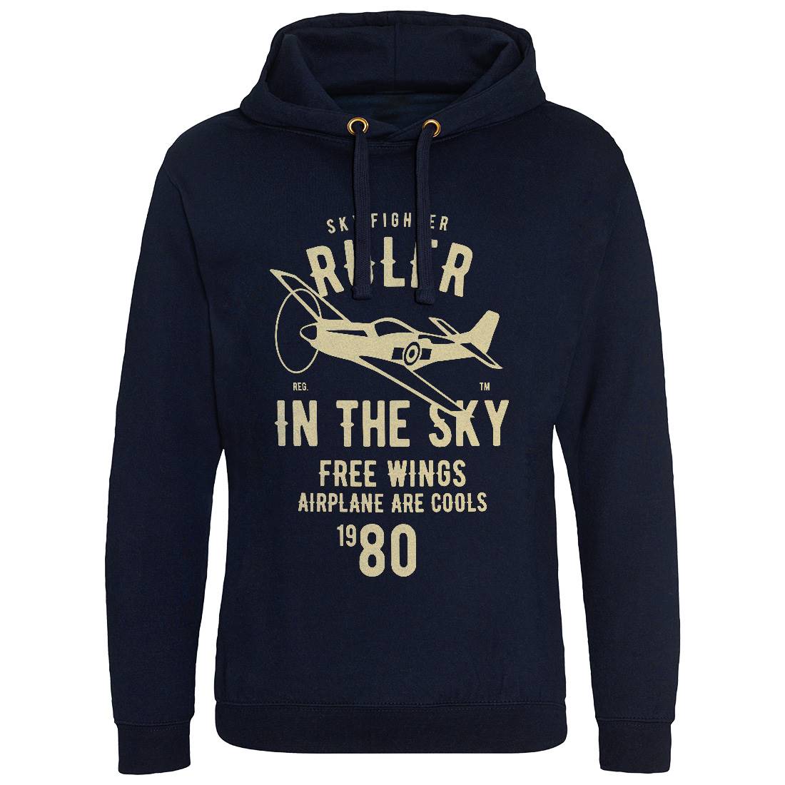 Ruler In The Sky Mens Hoodie Without Pocket Vehicles B443