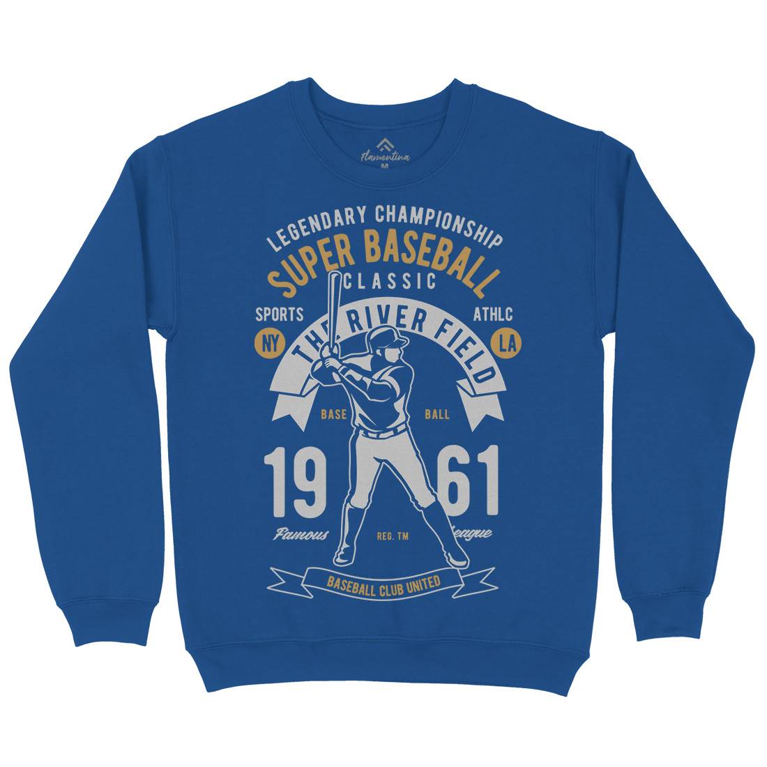 Super Baseball Kids Crew Neck Sweatshirt Sport B455