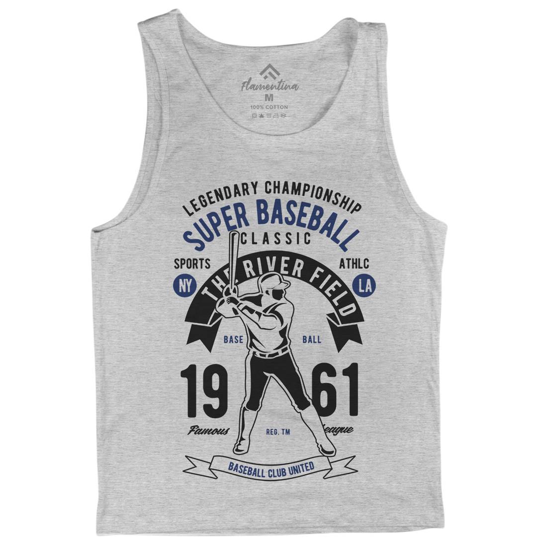 Super Baseball Mens Tank Top Vest Sport B455