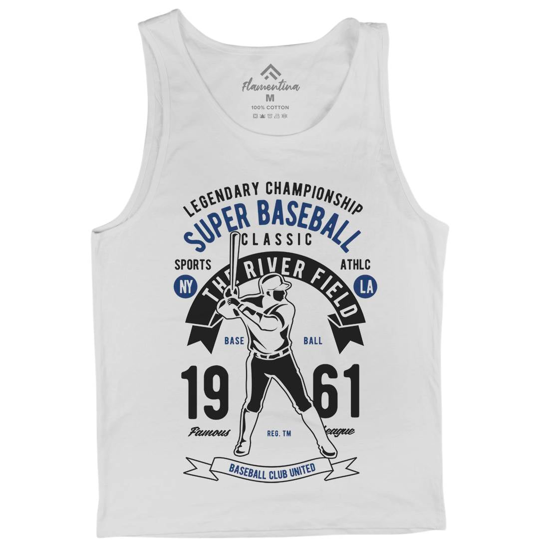 Super Baseball Mens Tank Top Vest Sport B455