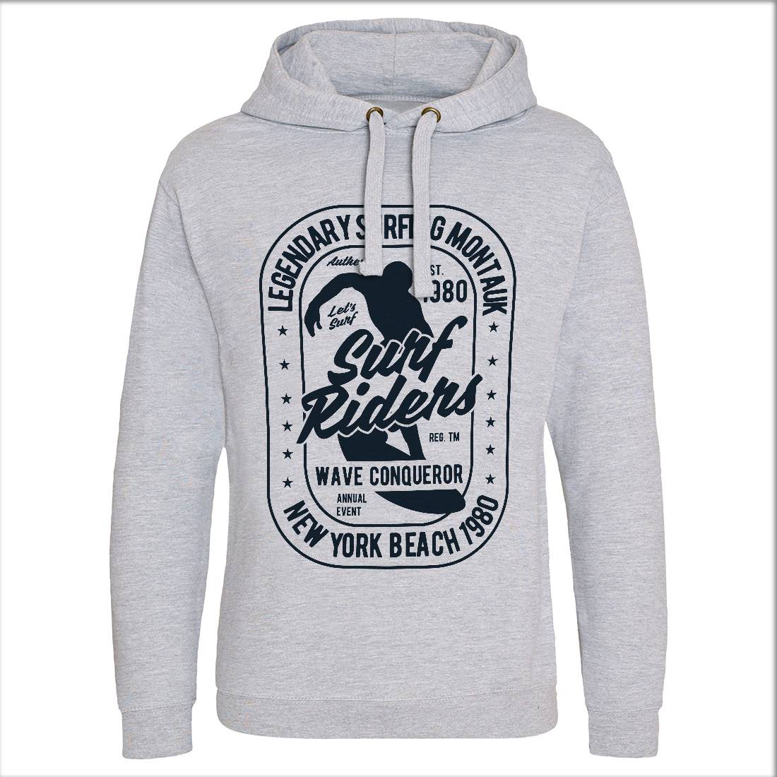 Surfing Rider Mens Hoodie Without Pocket Surf B460