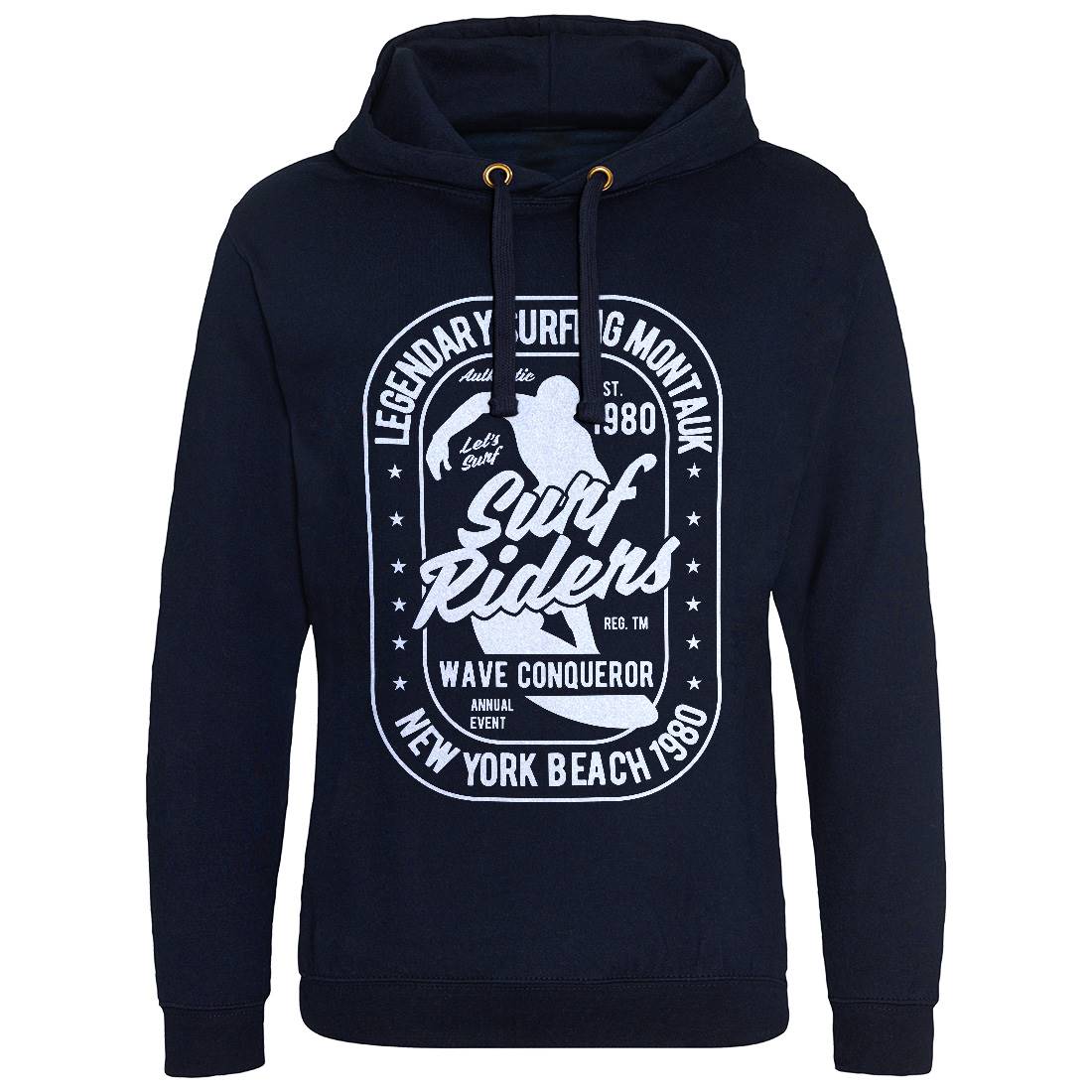 Surfing Rider Mens Hoodie Without Pocket Surf B460
