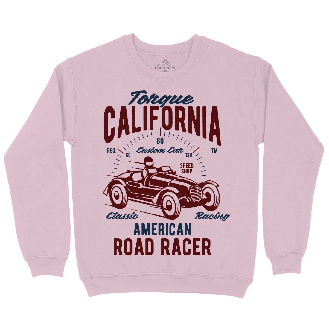 Torque California Kids Crew Neck Sweatshirt Cars B468