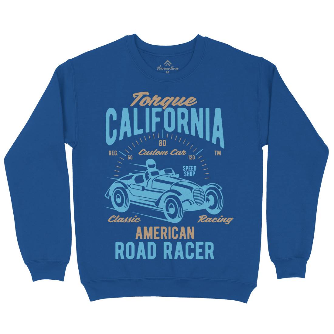 Torque California Kids Crew Neck Sweatshirt Cars B468
