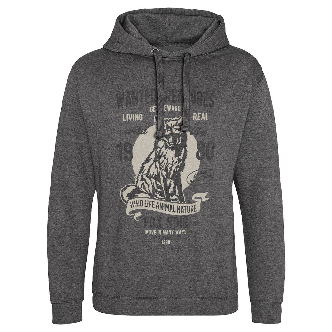 Wanted Creature Mens Hoodie Without Pocket Animals B471