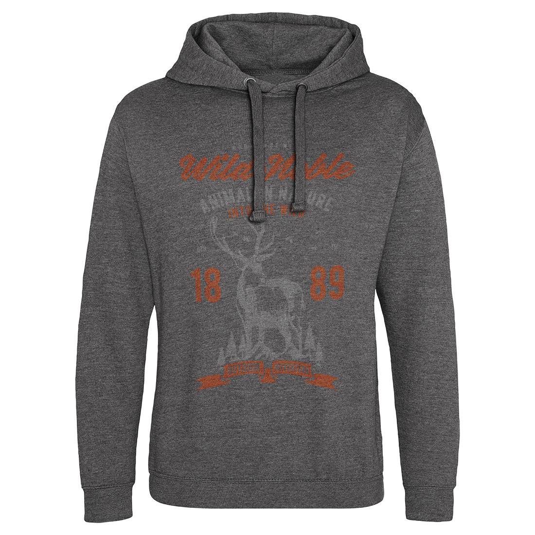 Wild And Noble Mens Hoodie Without Pocket Animals B472