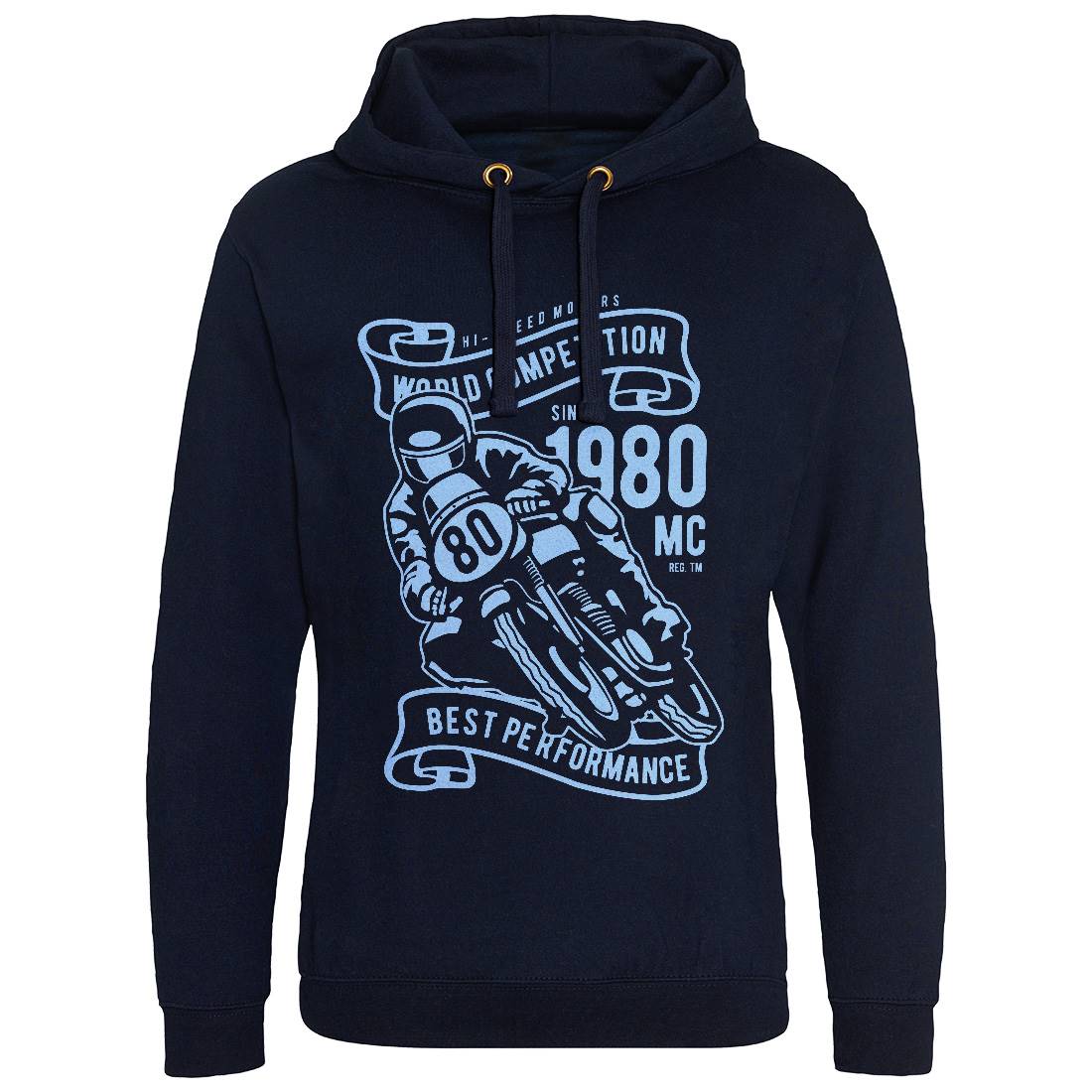 World Competition Superbike Mens Hoodie Without Pocket Motorcycles B477