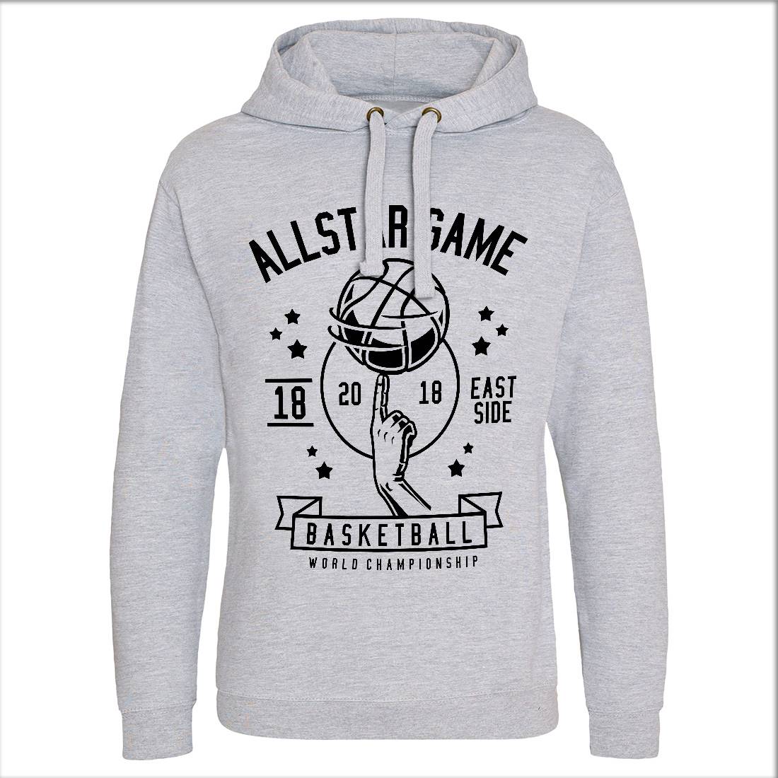 All Star Basketball Mens Hoodie Without Pocket Sport B479